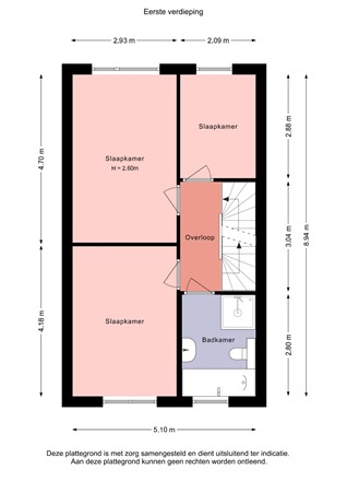 Floorplan - Gentiaan 4, 8316 NZ Marknesse
